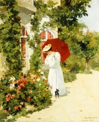 The Red Parasol, 1891dani
