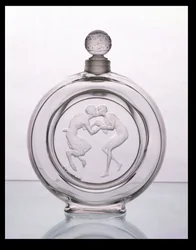 Le Baiser du Faune, klar glasduftflaske til Molinard by Lalique