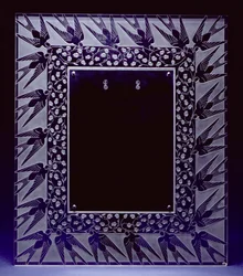 Muguet et Hirondues spejlramme (glas)