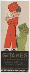 Gitanes Cigaretter, ca. 1930 (Stenciltryk)