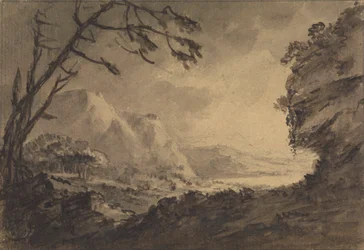 Et klippelandskab