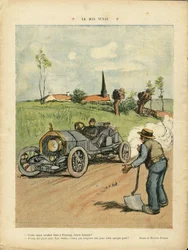 Illustration af Ricardo Flores (1878-1918) i Le Rire