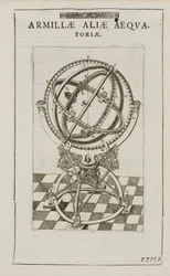 Tycho Brahes ækvatoriale armillarsfære, c 1580