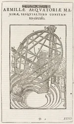 Tycho Brahes ækvatorialt monterede cirkler, efter 1580