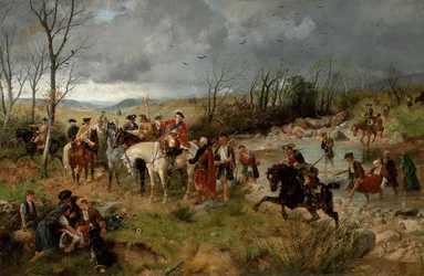 Stop af prins Charles Edward på bredden af Nairne, 1878