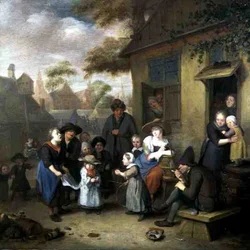 The Whitsuntide Bride (olie på lærred)
