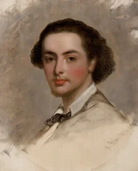 Selvportræt, ca. 1840 (olie på lærred)