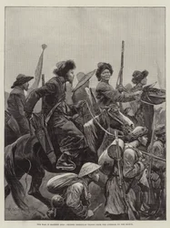 Krigen i Østasien, kinesiske irregulære tropper fra det indre i marts