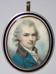 Portræt af en mand, ca. 1790.