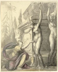 Heliaderne ved Phaetons grav (Ovid, Metamorphoses, II, 340-366)