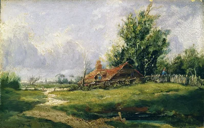 Landskab, ca. 1837 (olie på træ)
