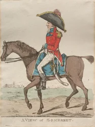Udsigt over Somerset, 1811.