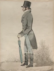 Udsigt over den kongelige børs, 1824.