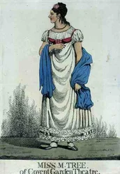 Miss M. Tree of Covent Garden Theatre, pub. af Thomas McLean