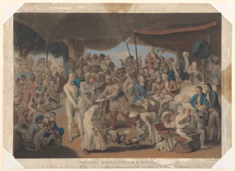 Oberst Mordaunts hanekamp i Lucknow