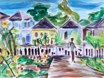 Bungalows i Santa Rosa, 2017