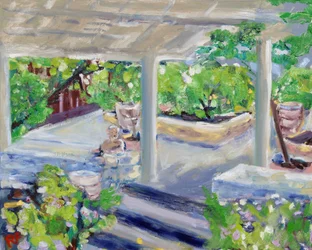 Statue og baldakin, 2020