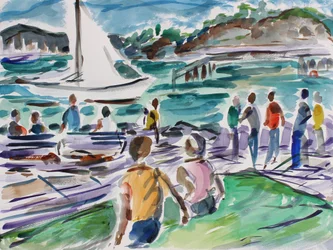 Tiburon Promenade, 2017