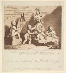 Drenge kigger på naturen, 1782.