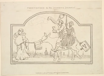 Frontispice til The Jacobites Journal, 27. november 1781.