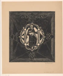 Omslagsdesign for: Wendingen, 1918