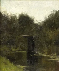 Hjørne af en Dam ved Breukelen