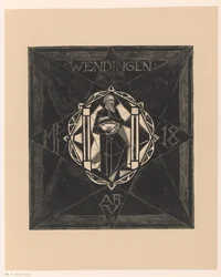 Omslagsdesign for: Wendingen, 1918