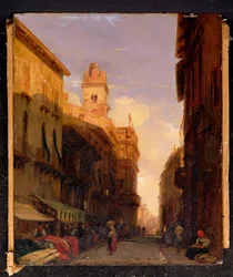Udsigt over Prins Maffeis palads, Verona