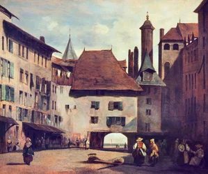 Place du Molard, ca. 1830