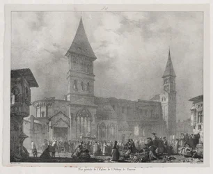 Maleriske og romantiske rejser i det gamle Frankrig, Franche-Comté: Tournus Abbey Church
