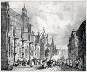 Maleriske og romantiske rejser i det gamle Frankrig, Normandiet..., 1824.