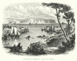 Eyemouth Harbor (gravering)