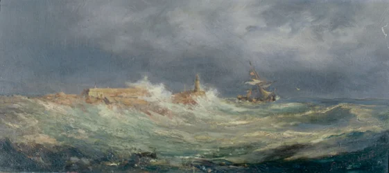 Porthcawl i stormvejr