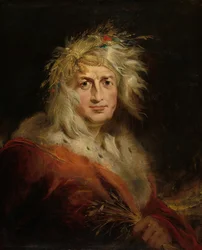 David Garrick som King Lear, ca. 1815.
