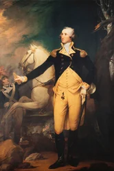 Portræt af general George Washington