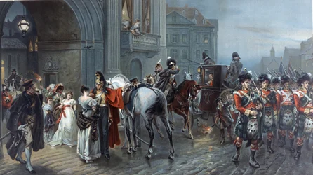 Indkaldt til Waterloo, Bruxelles, 1815, c.1898