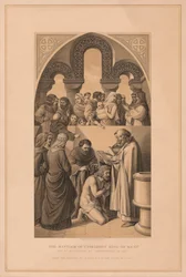 Ethelberts dåb, konge af Kent, 597 1878