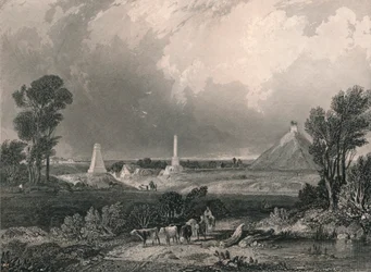 Plains of Waterloo, midten af det 19. århundrede.