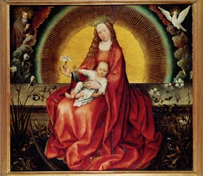 Madonna og barn, begyndelsen af 1400-tallet (maleri på træ)