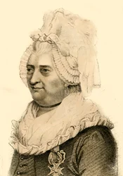 Chevalier DEon, der gik mange år som kvinde, 1822.