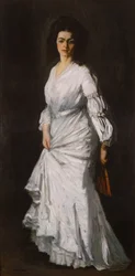 Kvinde i hvidt: Portræt af Eugenie Stein