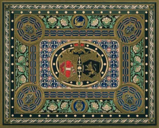 Et albumcover af Girardet i Wien, 1863.