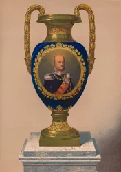 Porcelænsvase, 1863.