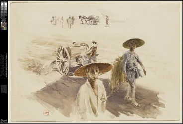 A Watering Cart, 1890dani