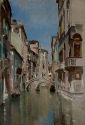 Kanal i Venedig, San Trovaso-kvarteret