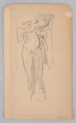 Studie for en dansende kvinde, "Moods to Music," Mendelssohn Glee Club, New York, NY