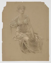 Studie for kvinde, "Vintage Festival," Mendelssohn Glee Club, New York, NY