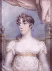 Mrs Robert Fulton, ca. 1810-15 (akvarel på elfenben)