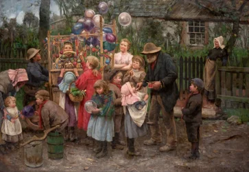The Gundy man, ca. 1897 (olie på lærred)