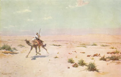 A Desert Courier, c1880, 1904